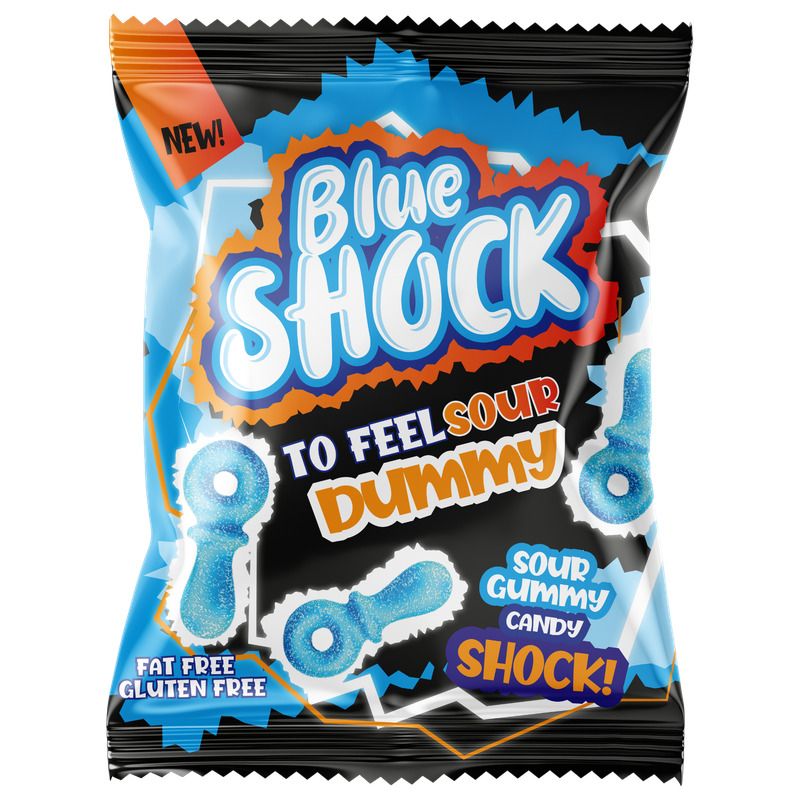 Blue Shock Sour Dummy 12 X 80 G