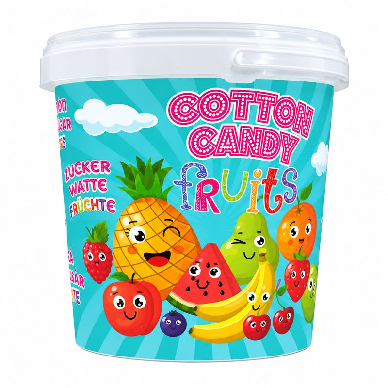 Lolliboni Fruity Cotton Candy 12 X 50 G
