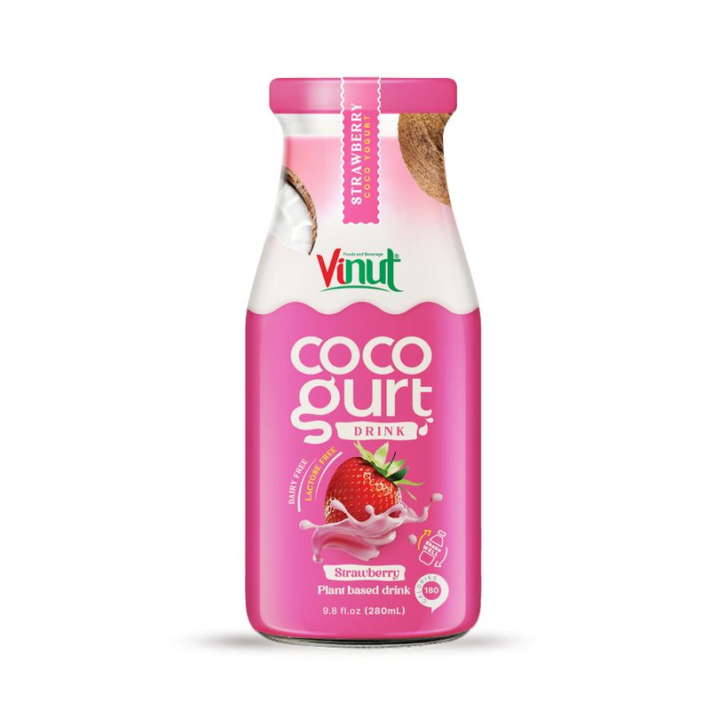 Vinut Cocogurt Strawberry 24 X 280 ML