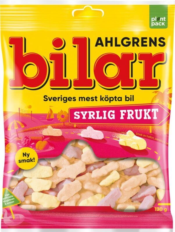 Ahlgrens Bilar Syrlig Frukt 42 X 100 G