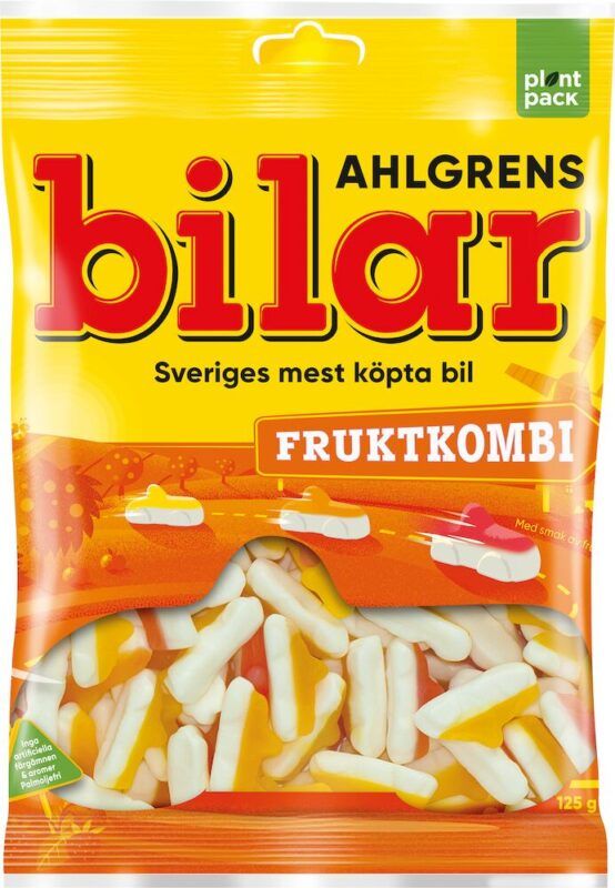 Ahlgrens Bilar Fruktkombi 36 X 125 G