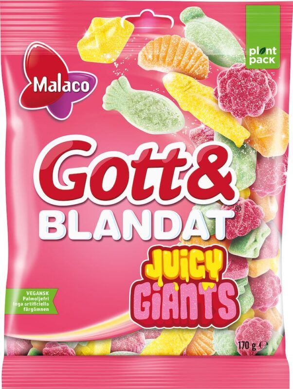 Gott & Blandat Juicy Giants 27 X 130 G