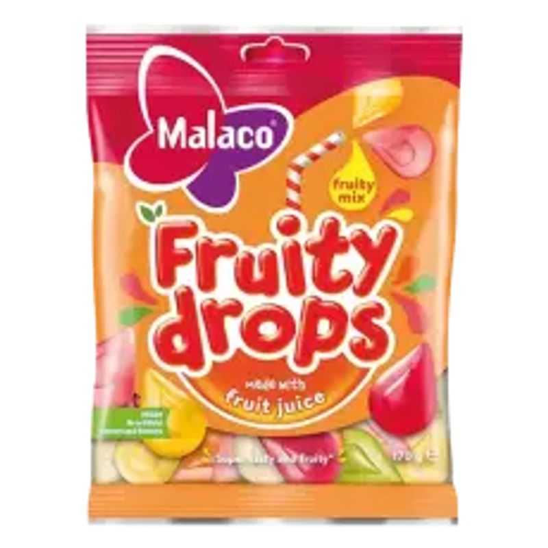 Malaco Fruity Drops 16 X 110 G