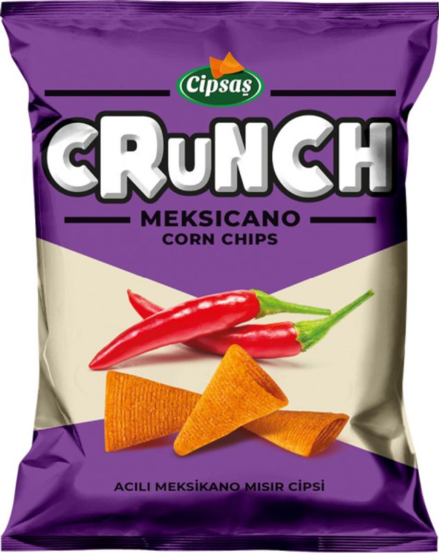 Crunch Chips Mexicano 36 X 20 G