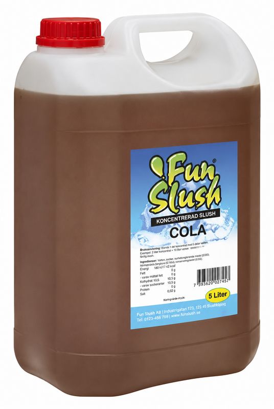 Fun Slush Cola 1 X 5 L