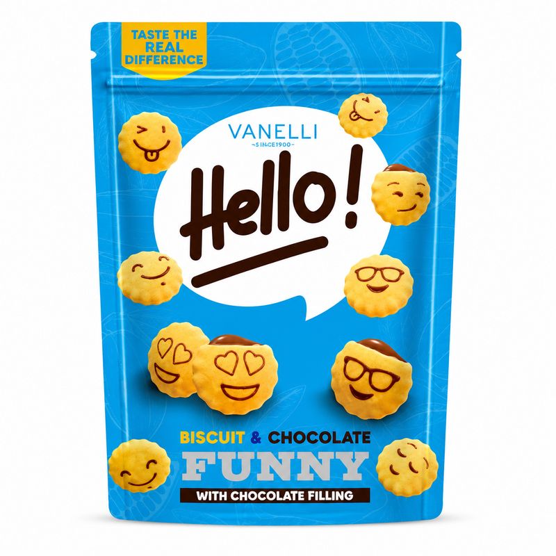 Vanelli Hello Funny Chocolate 24 X 100 G