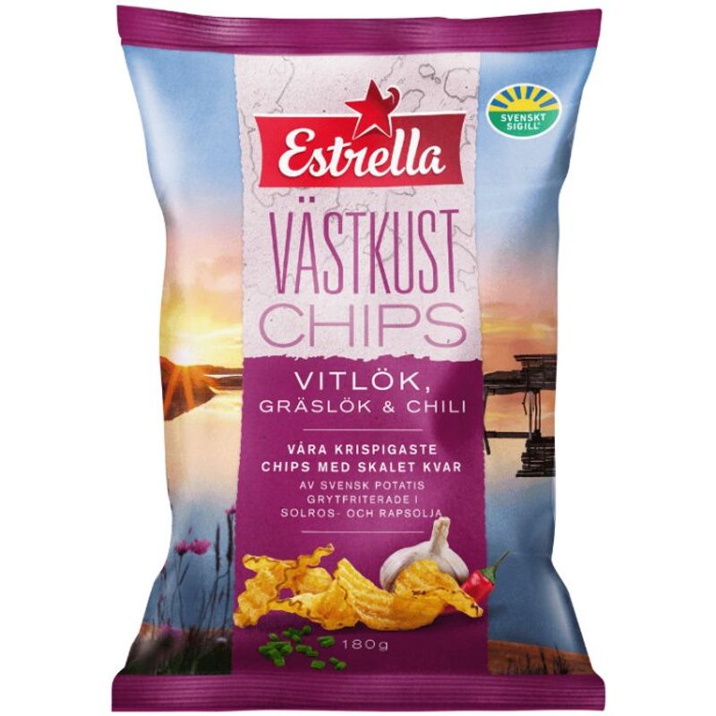 Estrella Västkust Vitlök, Gräs 10X180g