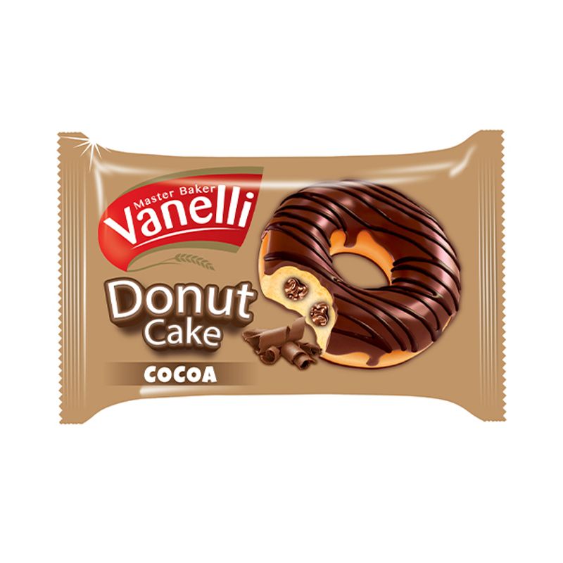 Vanelli Cocoa Donut Cake 24 X 35 G
