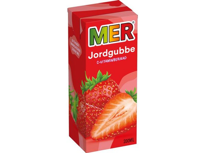 Mer Jordgubb 30 X 200 ML