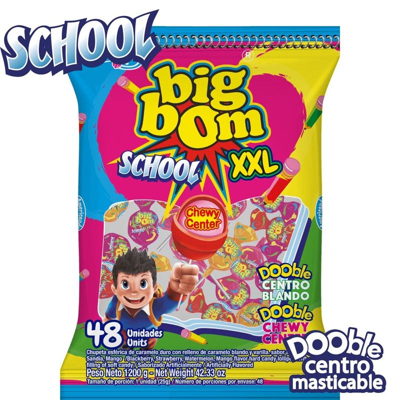 Big Bom XXL School 48 X 25 G