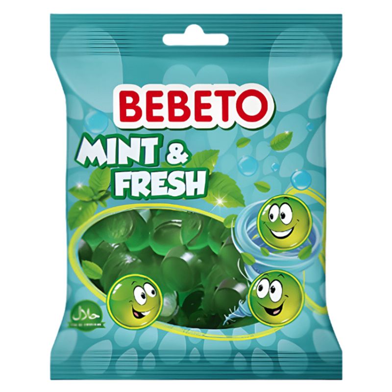 Bebeto Mint & Fresh 12 X 80 G