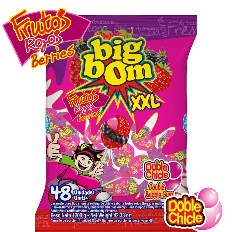 Big Bom XXL Berries 48 X 25 G