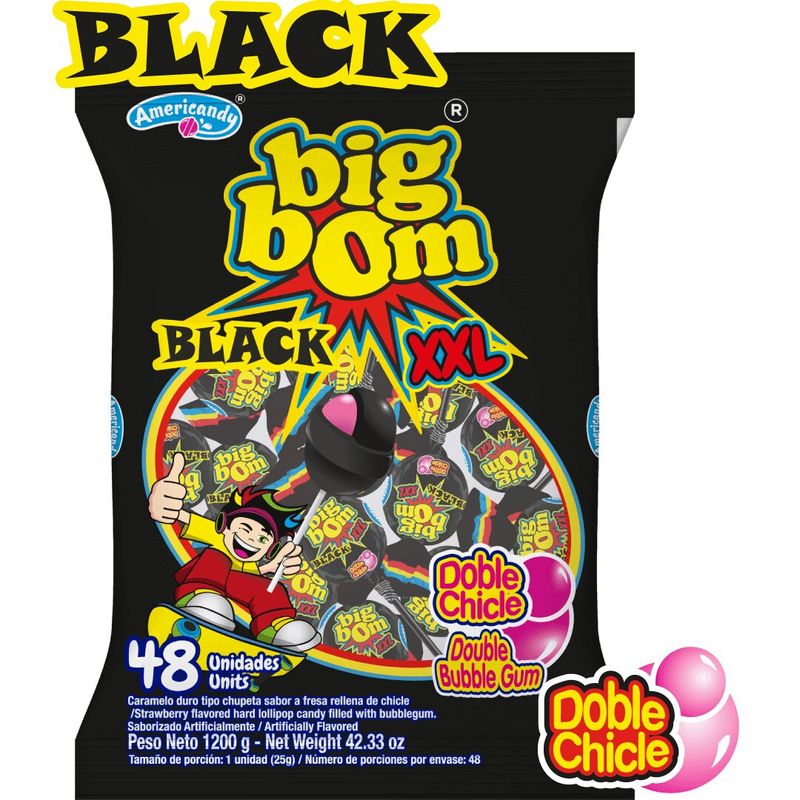 Big Bom XXL Black 48 X 25 G
