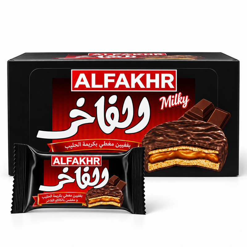 Al-Fakhr Chocolate Cookies 12 X 60 G