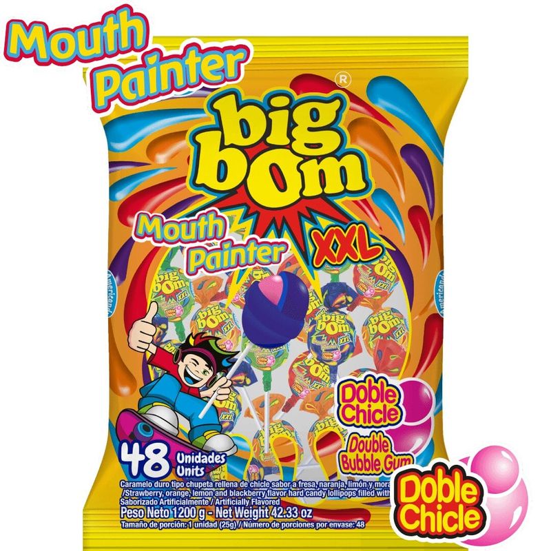Big Bom XXL Mouth Painter 48 X 25 G