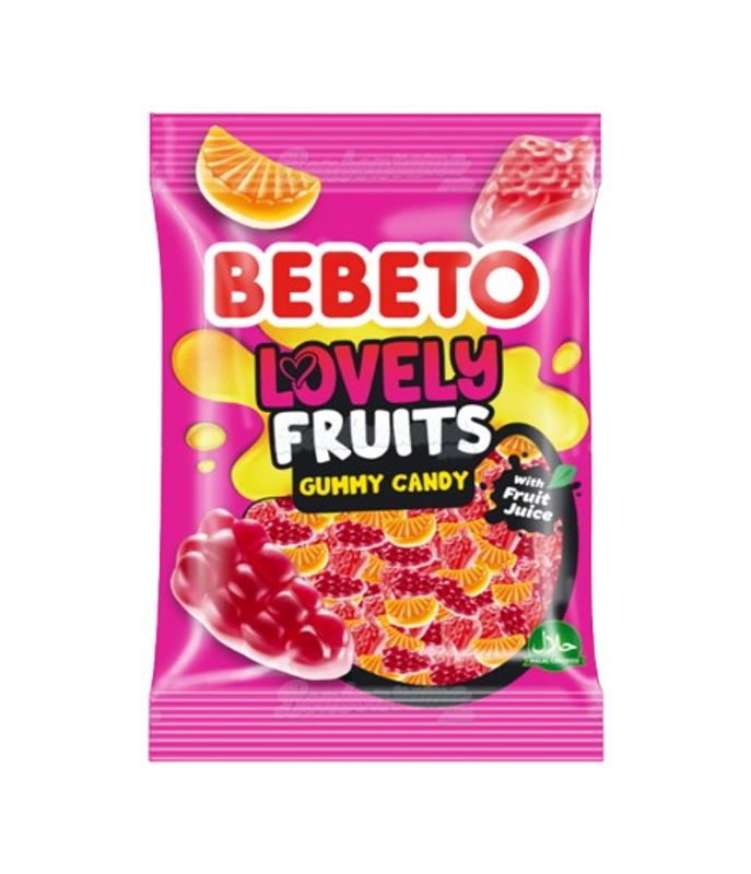 Bebeto Lovely Fruits 12 X 80 G