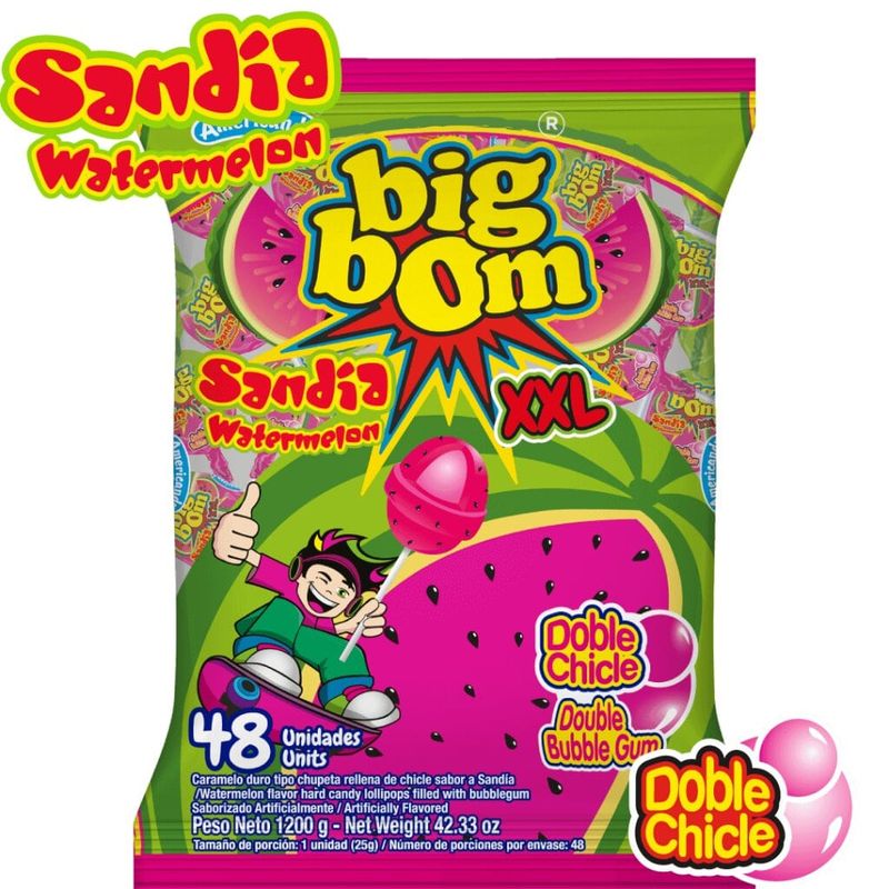 Big Bom XXL Watermelon 48 X 25 G