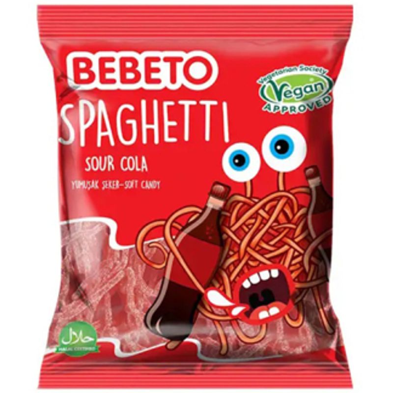 Bebeto Spaghetti Sour Cola 12 X 70 G