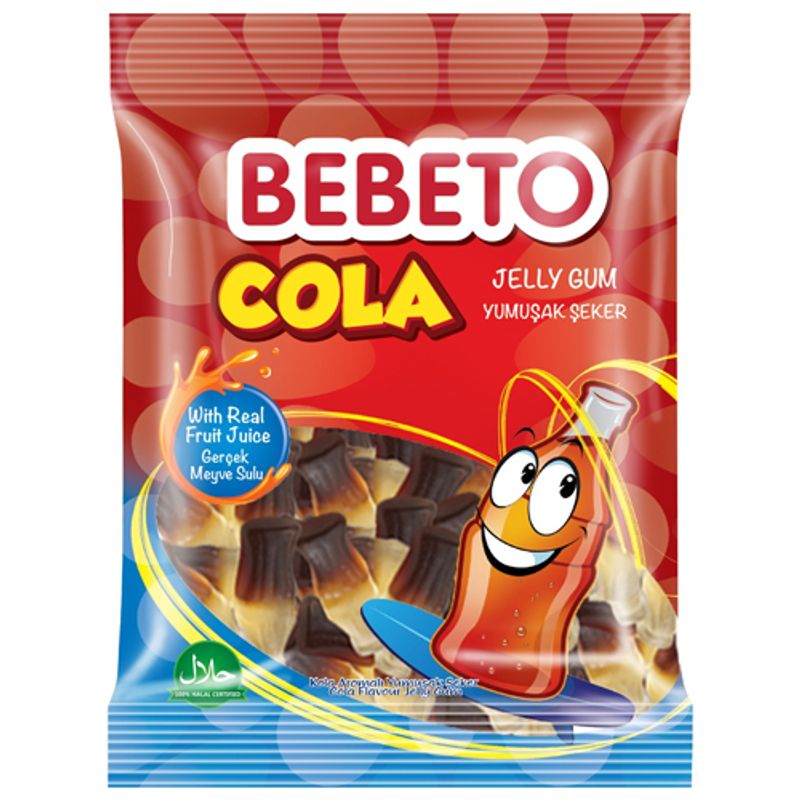Bebeto Cola Gummy Candy 12 X 80 G