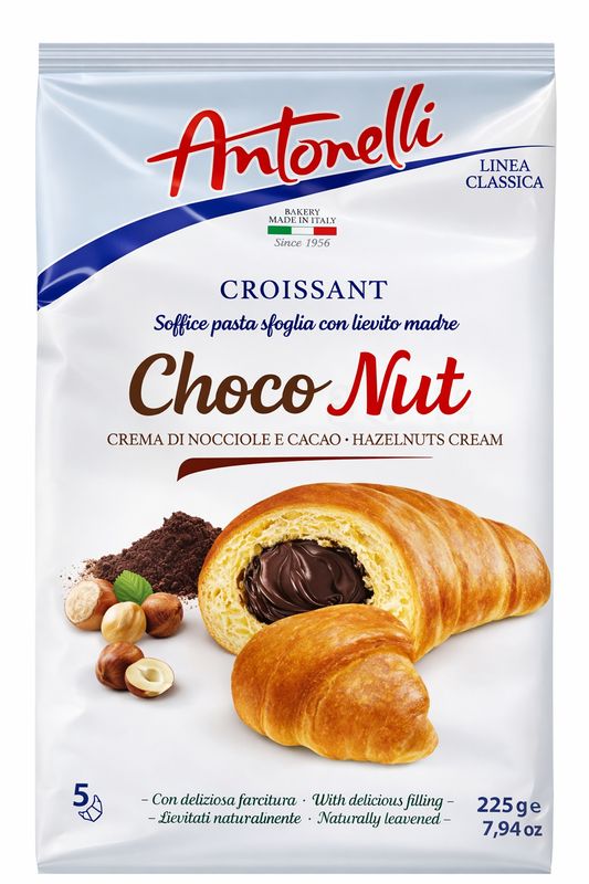 Croissant Choco Nut 5P 8 X 250 G