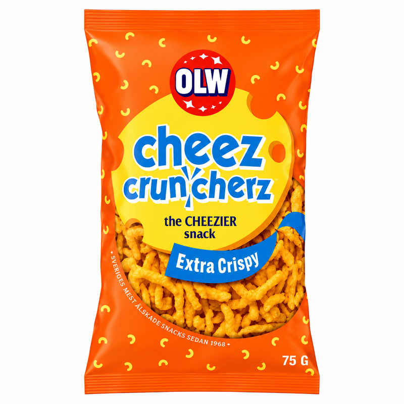 OLW Cheez Cruncherz 45 X 75 G
