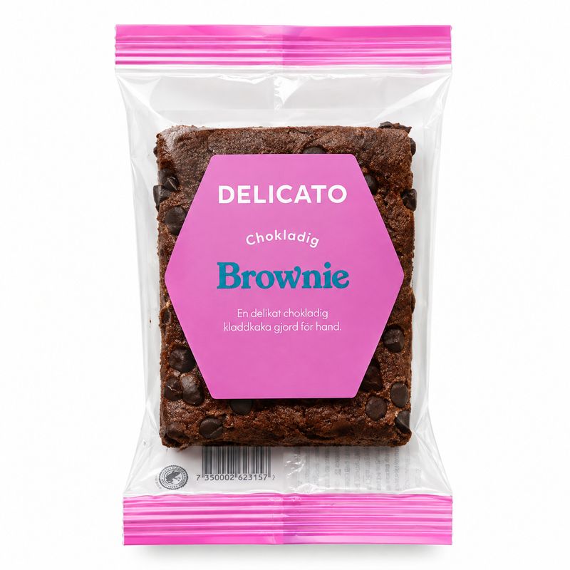 Delicato Brownie 25 X 70 G
