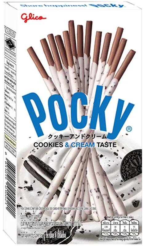 Pocky Cookie & Cream 10 x 45g
