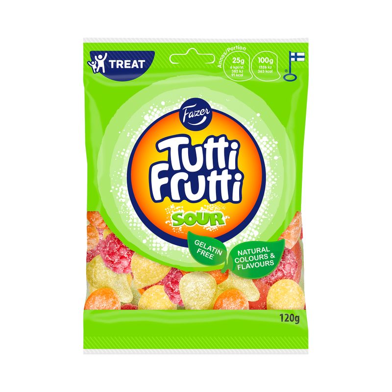 Tutti Frutti Sour 24 X 120 G