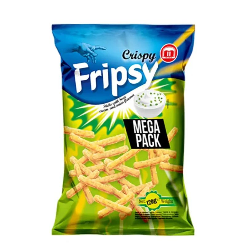 Crispy Fripsy Sticks Sourcream & Onion 12 X 120 G