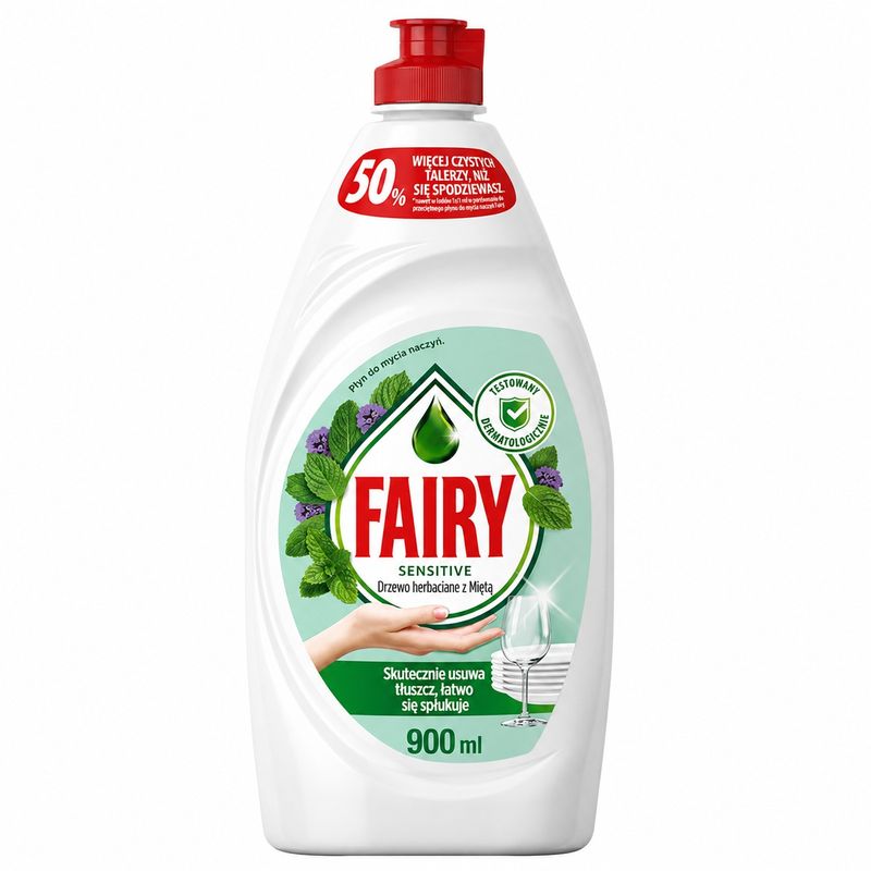 Fairy Tea Tree & Mint 12 X 900 ML
