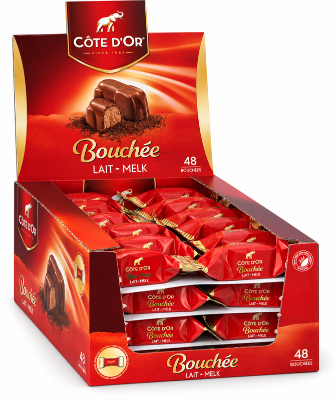 Bouchees Choco Elefant Red 48 X 25 G