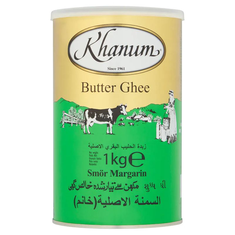 Khanum Butter Ghee 12 X 1 KG