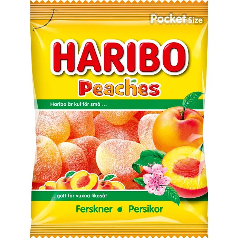 Haribo Peaches 24 X 80 G