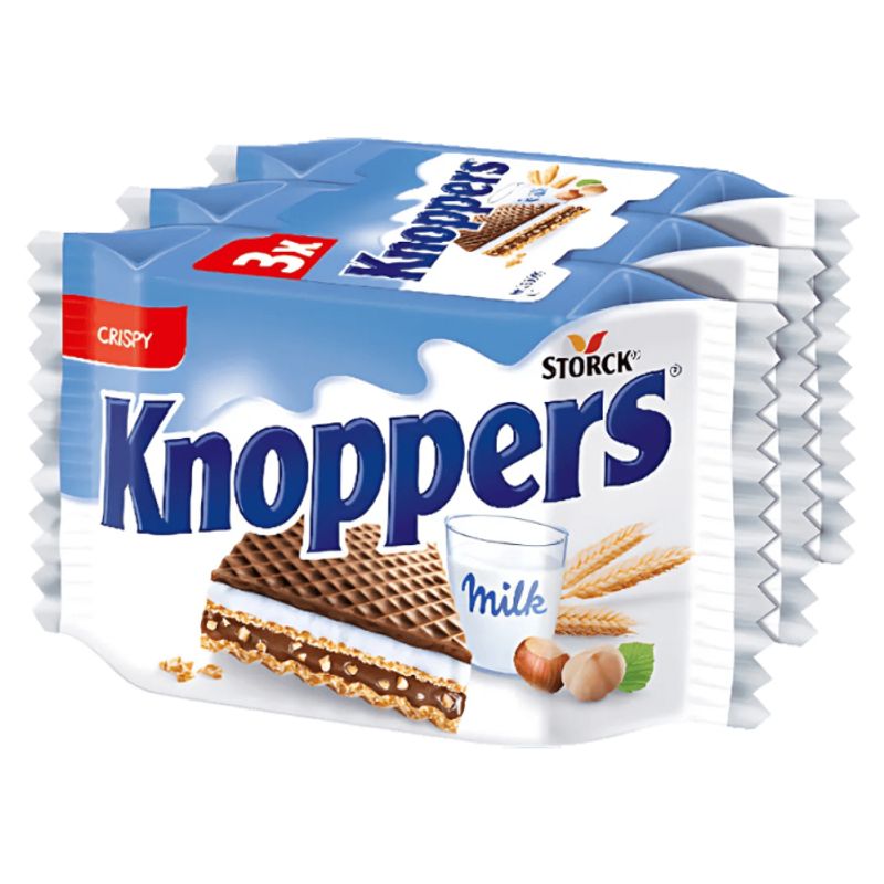 Knoppers 3-Pack 24 X 75 G