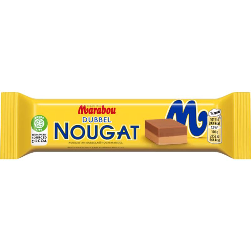 Marabou Dubbel Nougat 42 X 50 G