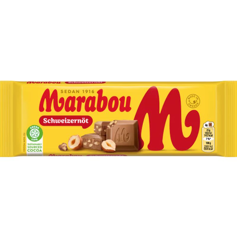 Marabou Schweizernöt 24 X 90g