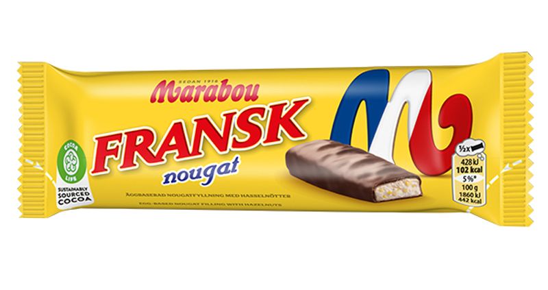 Marabou Fransk Nougat 24 X 46 G