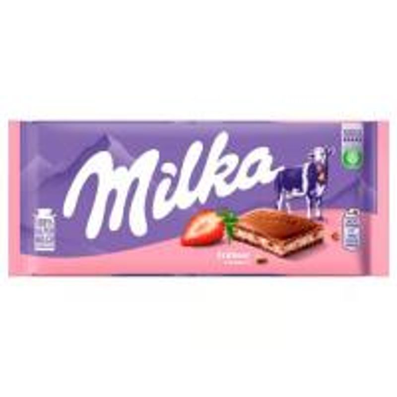 Milka Strawberry 22 X 100 G