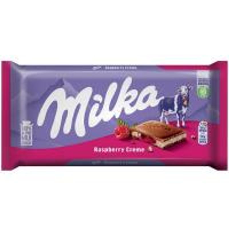 Milka Raspberry Cream 22 X 100 G