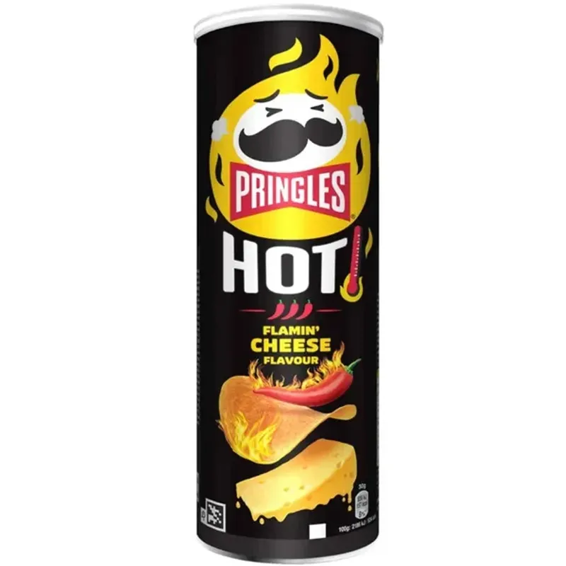 Pringles HOT Flamin Cheese 19 X 160 G