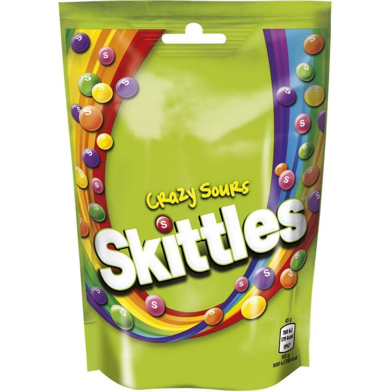 Skittles Crazy Sours 15 X 174 G
