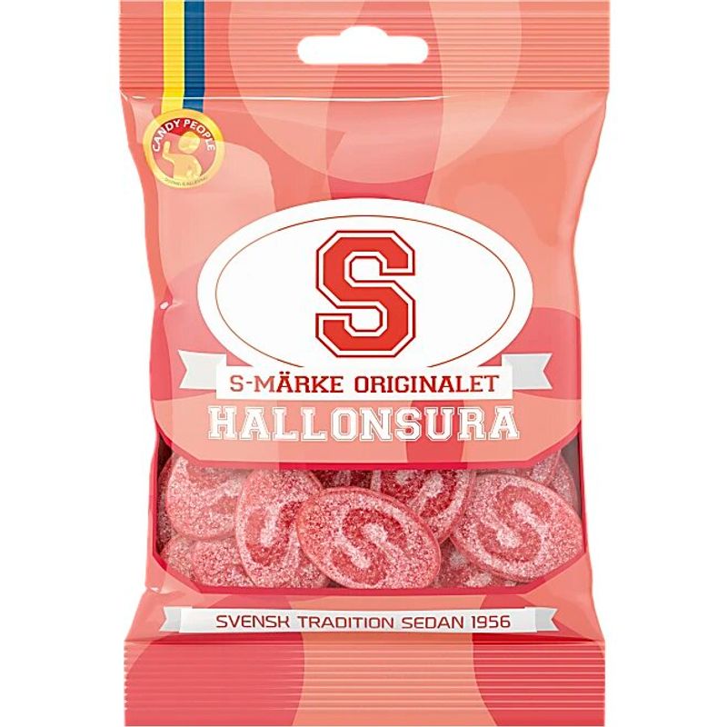 S-Märke Hallonsura 18 X 80 G