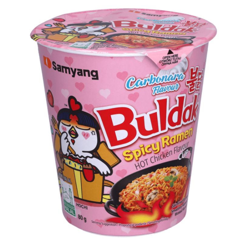 Samyang Buldak Carbonara Cup 30 X 80 G
