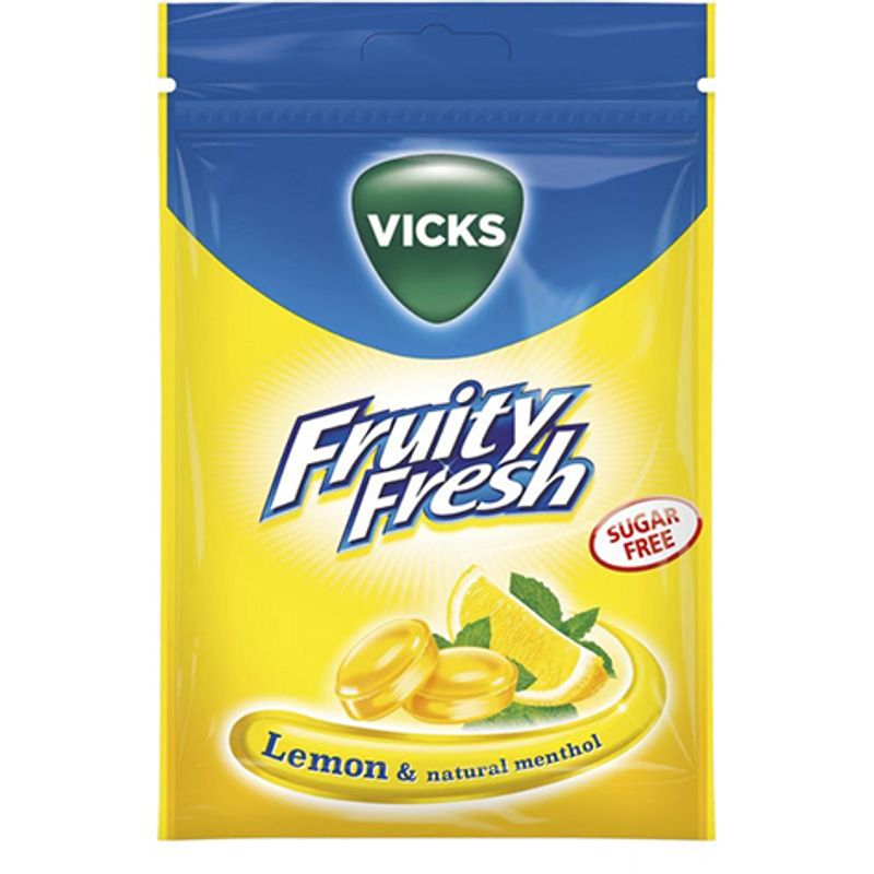 Vicks Fruity Fresh Lemon SF 20 X 72 G