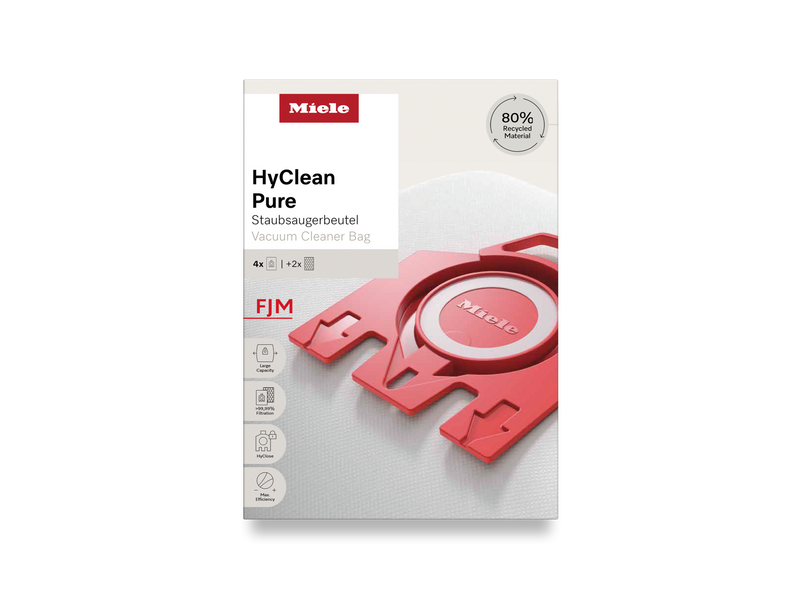 Miele 8 dammsugarpåsar HyClean Pure FJM