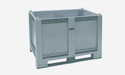Pallcontainer m. medar 1200x800x885