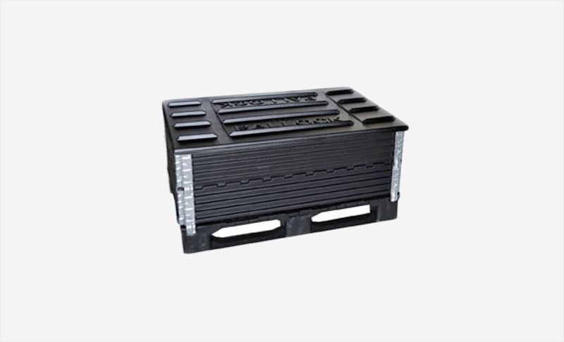 Lock till pallkrage, svart 1200x800x30
