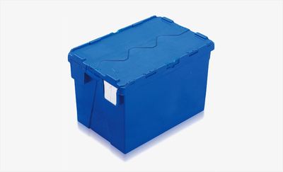 Plastlåda konisk 600x400x400