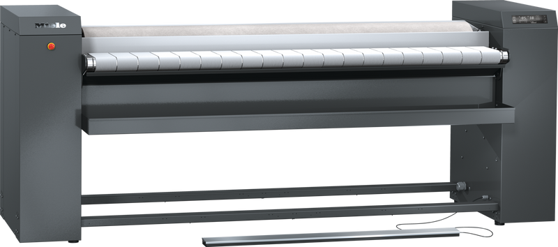 Miele Professional Varmmangel PRI 418 valsbredd 175 cm valsdiameter 36, irongrey