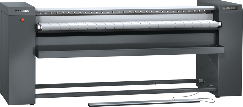 Miele Professional Varmmangel PRI 418 valsbredd 175 cm valsdiameter 36, 5 cm med återmatning